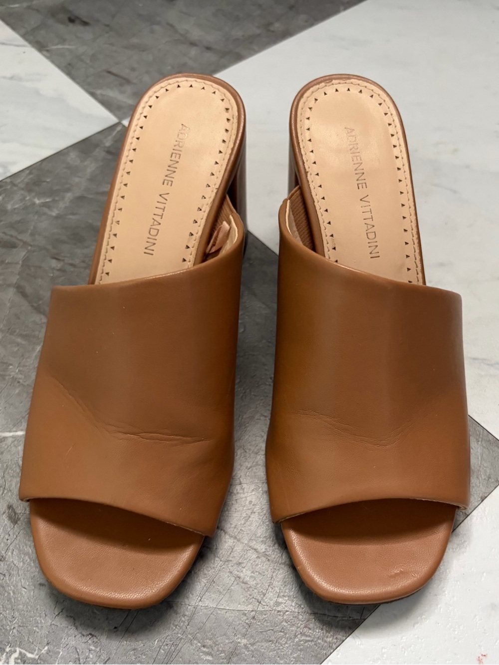Adrienne Vittadini Heeled Mules